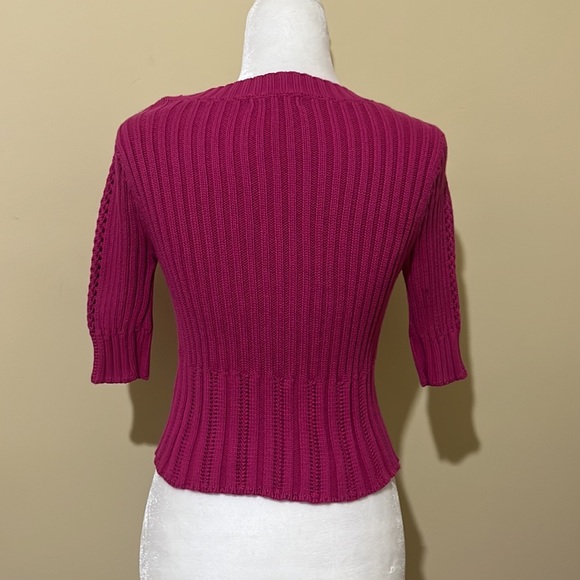 Cropped cardigan - Picture 6 of 8